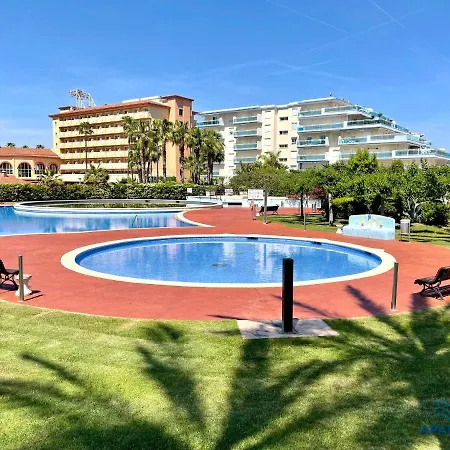 Apartbeach Juncos Residencial Piscinas Y Petanca La Pineda